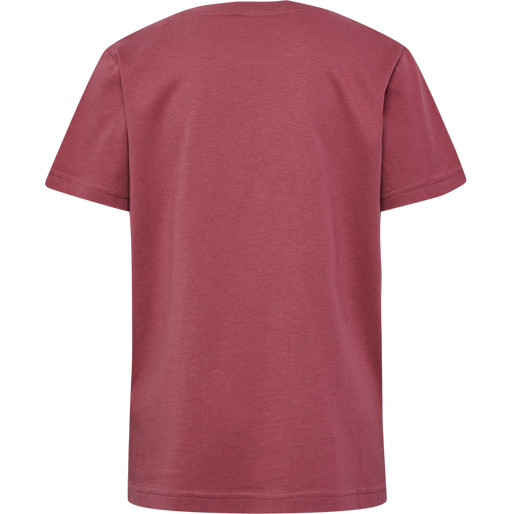 hmlTRES T-SHIRT S/S 2-PK, MINERAL BLUE/DECO ROSE hmlTRES T-SHIRT S/S 2-PK, MINERAL BLUE/DECO ROSE, packshot