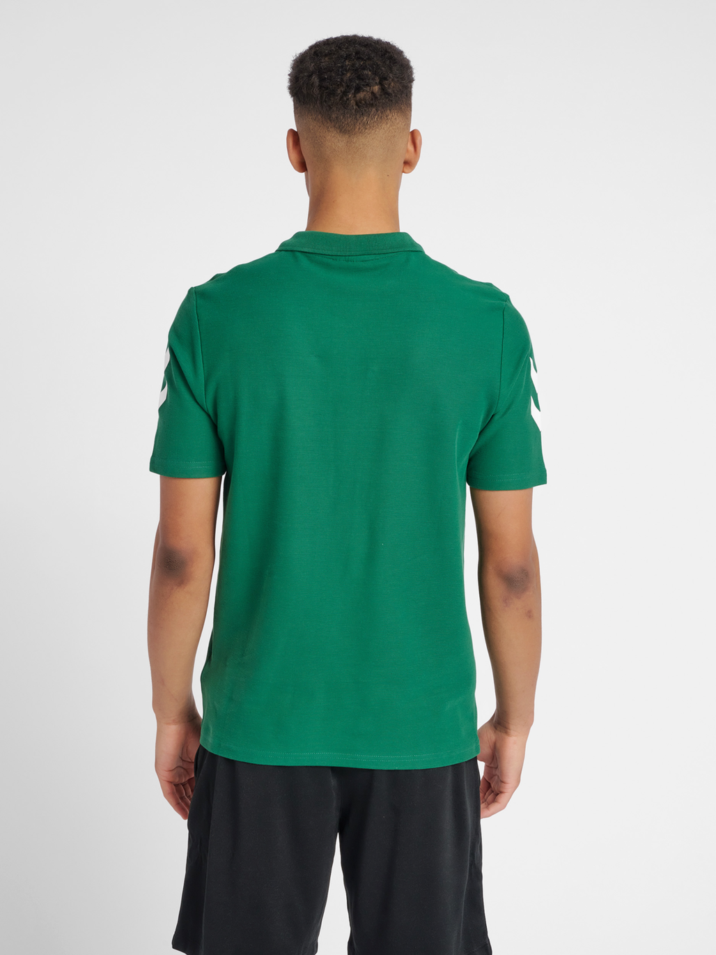 HMLGO COTTON POLO, EVERGREEN, model