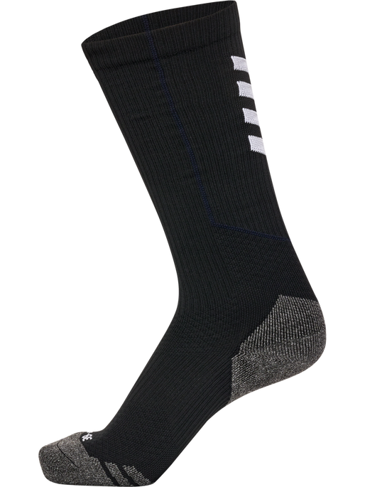 hmlPRO TRAINING SOCKS HIGH, BLACK/WHITE, packshot
