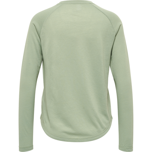 hmlMT VANJA T-SHIRT L/S, LILY PAD, packshot