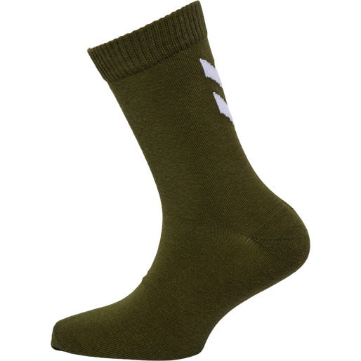 hmlMAKE MY DAY SOCK 5-PACK, DARK OLIVE, packshot