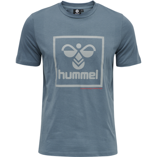 hmlISAM T-SHIRT, CHINA BLUE, packshot