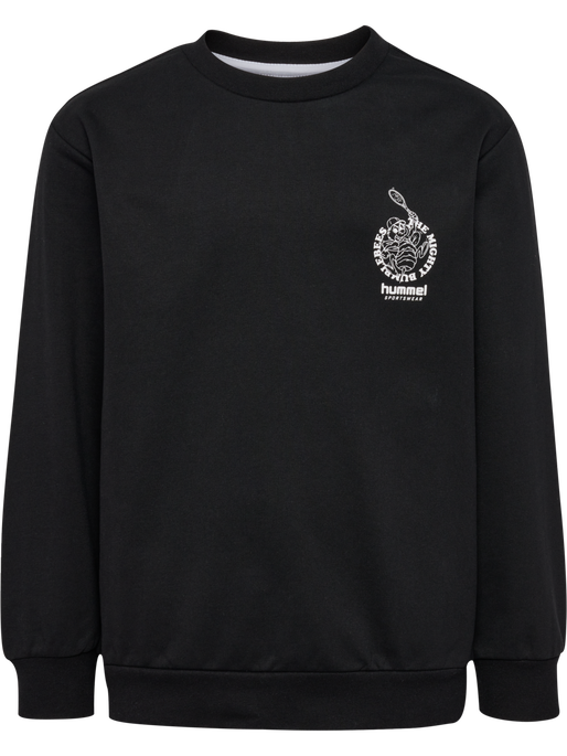 hmlDOSSY SWEATSHIRT, BLACK hmlDOSSY SWEATSHIRT, BLACK, packshot