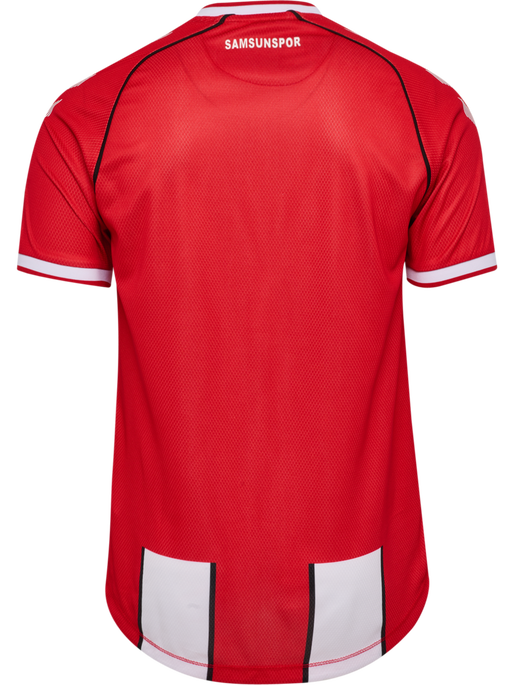 SAMSUNSPOR STRIPED JERSEY S/S 24/25, TRUE RED/WHITE, packshot