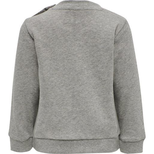 hmlSANTO CREWSUIT, GREY MELANGE, packshot