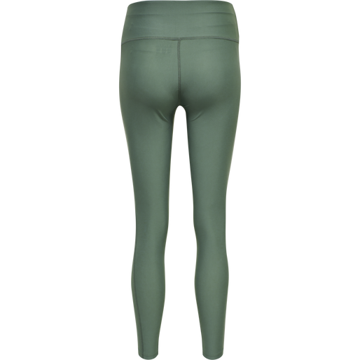 hmlTE TOLA HIGH WAIST TIGHTS, LAUREL WREATH, packshot