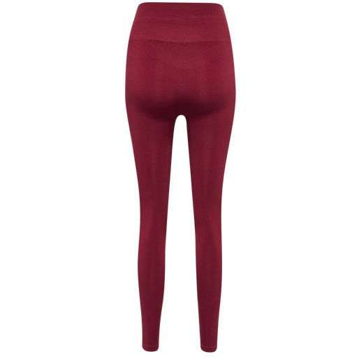 hmlTIF SEAMLESS HIGH WAIST TIGHTS, CABERNET, packshot