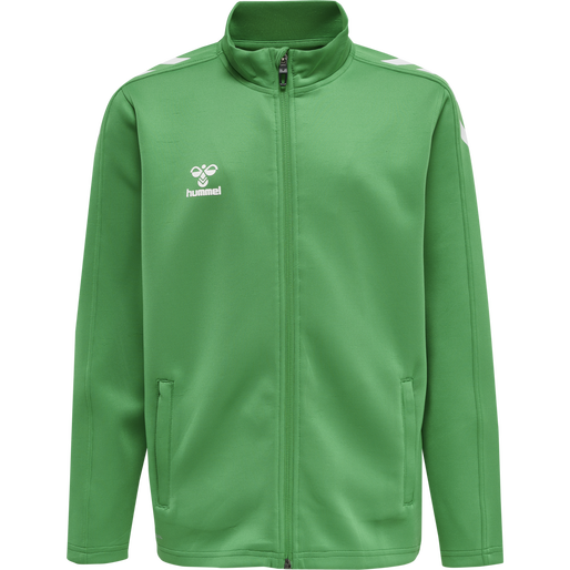 hmlCORE XK POLY ZIP SWEAT KIDS, JELLY BEAN, packshot