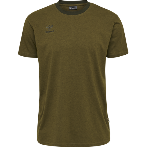 hmlMOVE KIDS T-SHIRT, DARK OLIVE, packshot