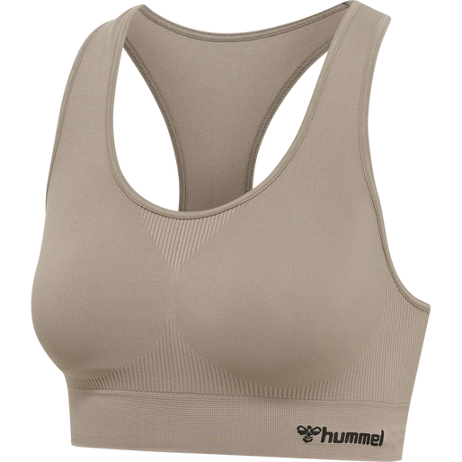 hmlTIF SEAMLESS SPORTS TOP, DRIFTWOOD, packshot
