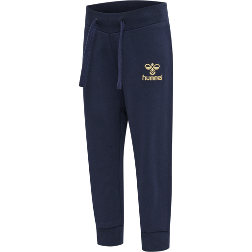 hmlSIGNE PANTS, BLACK IRIS, packshot