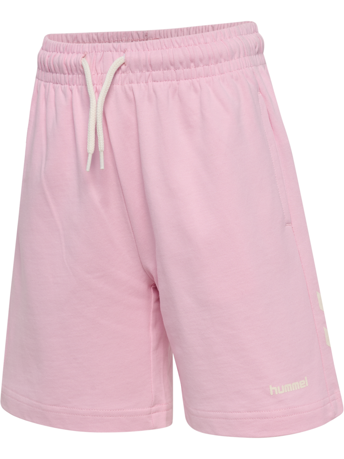 hmlJR LOOSE CHEVRON SHORTS, ROSEATE SPOONBILL, packshot