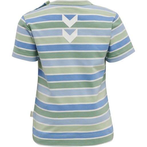 hmlPELLE T-SHIRT S/S, GRAYED JADE, packshot