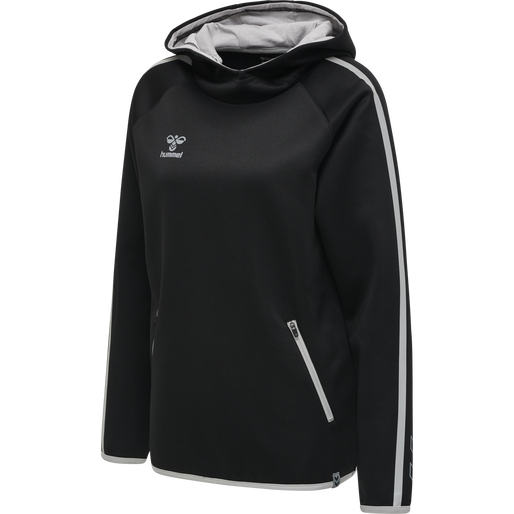 hmlCIMA HOODIE WOMAN, BLACK, packshot