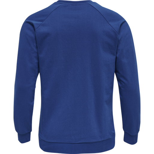 HUMMEL GO COTTON LOGO SWEATSHIRT WOMAN, TRUE BLUE, packshot