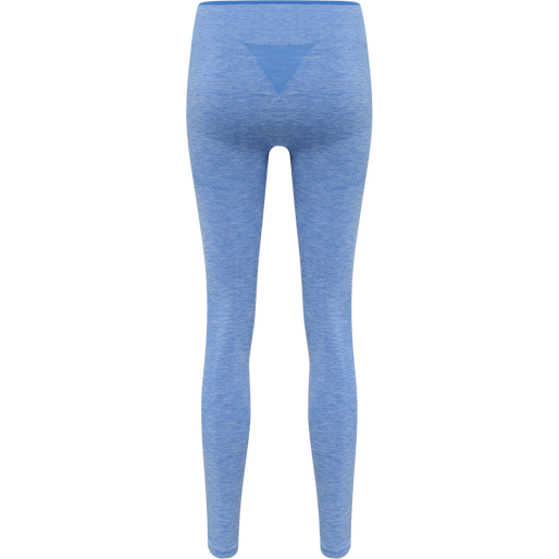 hmlMT UNA SEAMLESS MID WAIST TIGHTS, MARINA MELANGE, packshot
