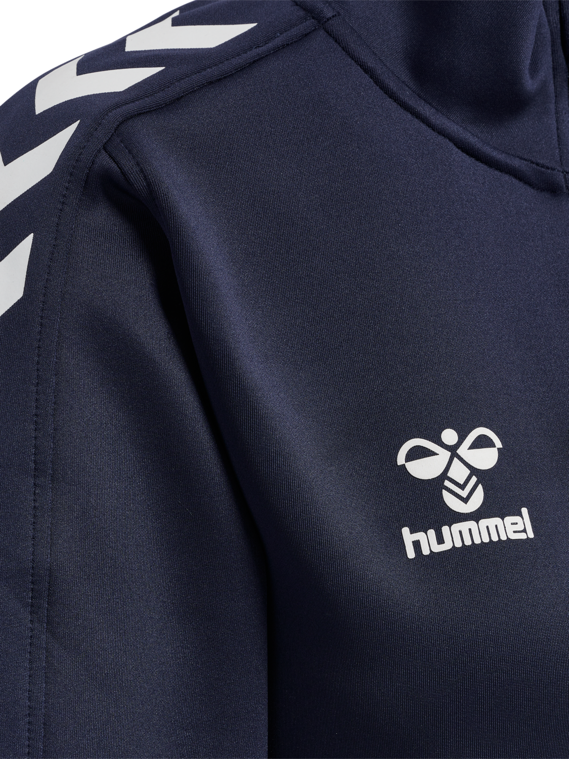 hmlCORE XK HALF ZIP SWEAT WOMAN, MARINE, packshot
