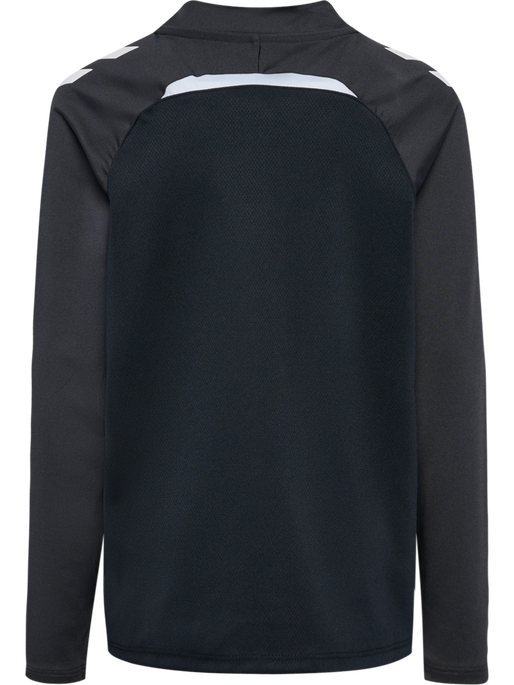 hmlLEAD 2.0 HALF ZIP KIDS, BLACK/ASPHALT hmlLEAD 2.0 HALF ZIP KIDS, BLACK/ASPHALT, packshot