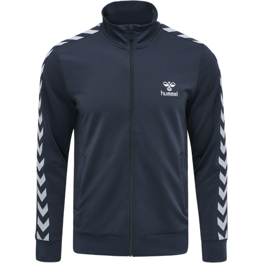 hmlNATHAN 2.0 ZIP JACKET, BLUE NIGHTS hmlNATHAN 2.0 ZIP JACKET, BLUE NIGHTS, packshot
