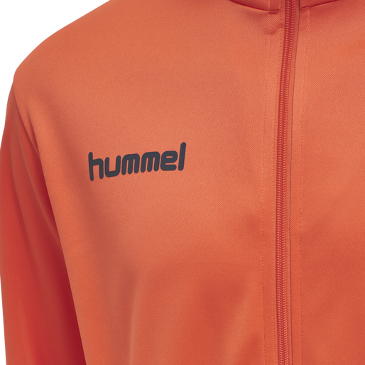 hmlPROMO POLY SUIT, NASTURTIUM/OMBRE BLUE, packshot