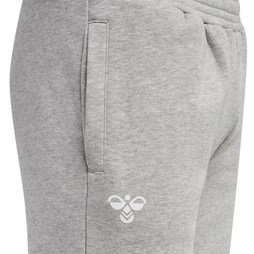 hmlGG12 SWEAT PANTS, GREY MELANGE, packshot