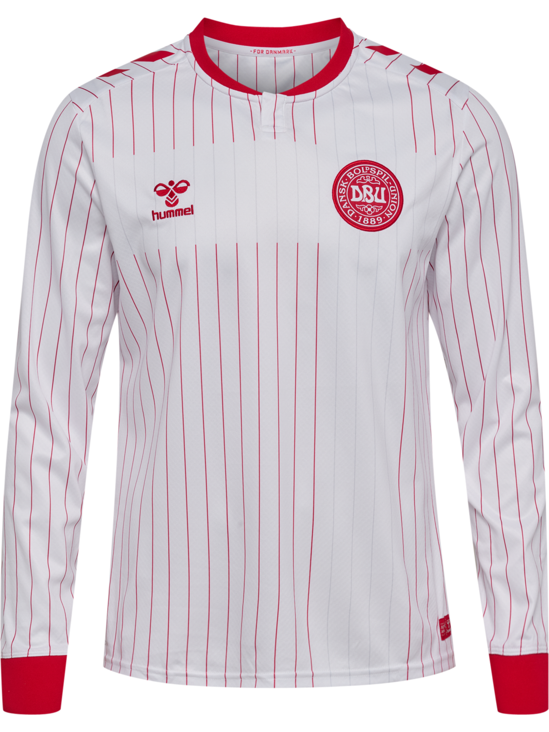 DBU 26 AWAY JERSEY L/S, WHITE, packshot