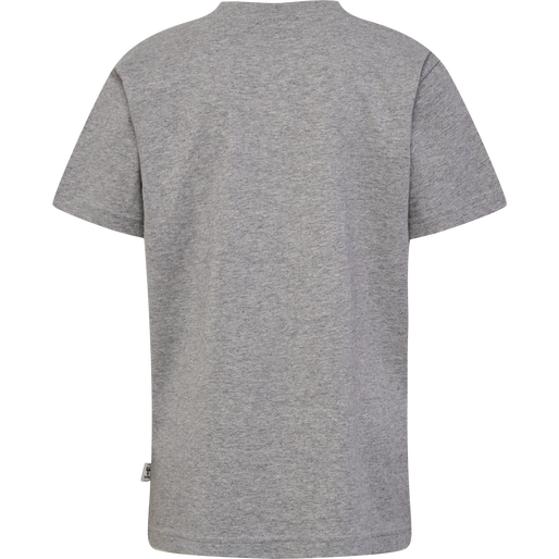 hmlTRES T-SHIRT S/S 2-PK, BLACK IRIS/GREY MELANGE, packshot