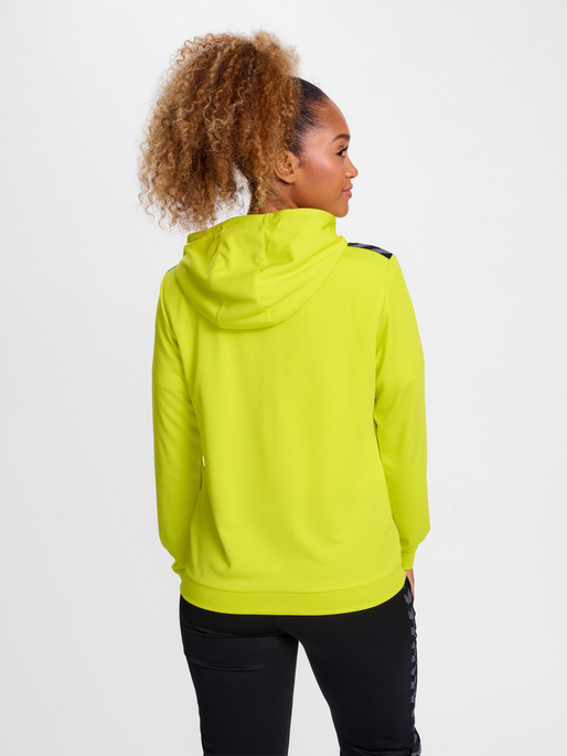 Yellow zip hoodie women's cheap