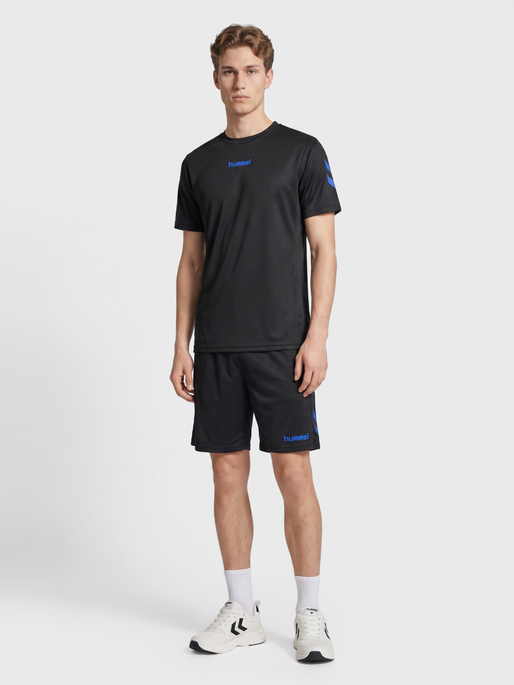 hmlBLAZE CLUB 26 POLY SET, BLACK/BLUE, model