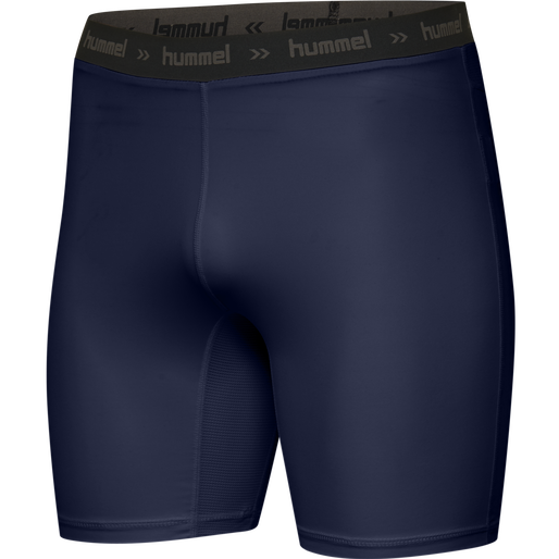 HML FIRST PERFORMANCE TIGHT SHORTS, MARINE, packshot
