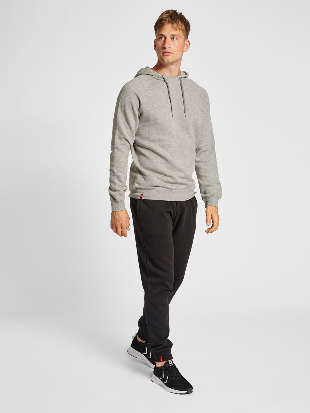Hummel grey hoodie shop