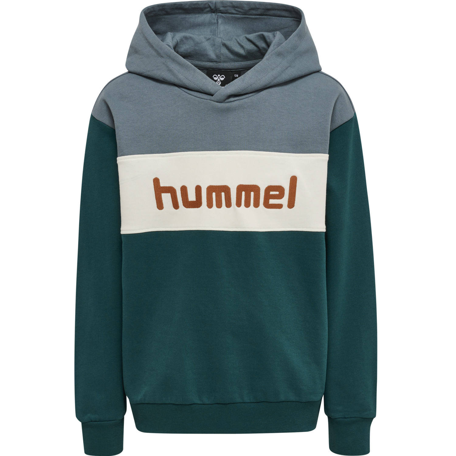 hmlMORTEN HOODIE, DEEP TEAL, packshot