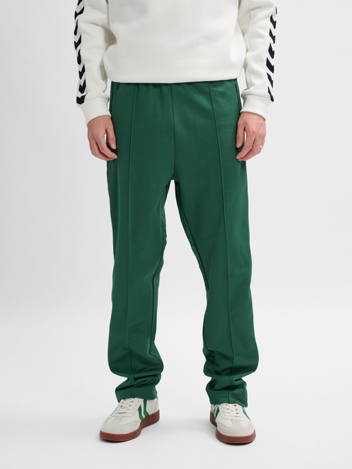 hummel ARCHIVE REGULAR POLY PANTS - DARK GREEN | hummelsport.de 