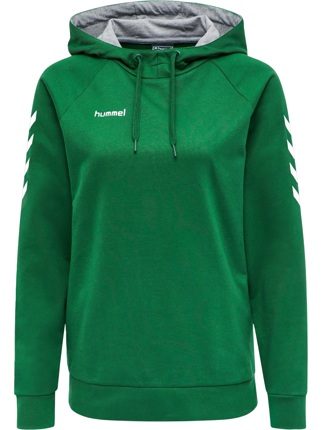 HMLGO COTTON HOODIE WOMAN, JELLY BEAN, packshot