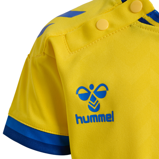 BRØNDBY 22/23 HOME MINI KIT, CYBER YELLOW, packshot