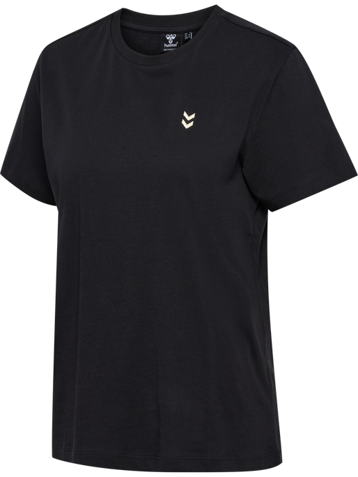 hmlPULSE W T-SHIRT, BLACK hmlPULSE W T-SHIRT, BLACK, packshot