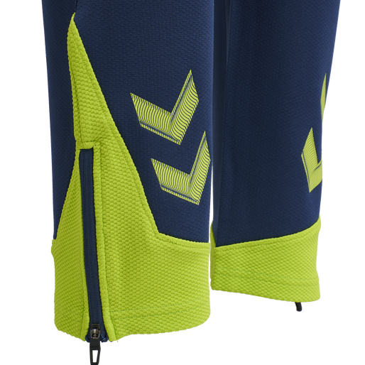 hmlLEAD WOMEN POLY PANTS, DARK DENIM, packshot