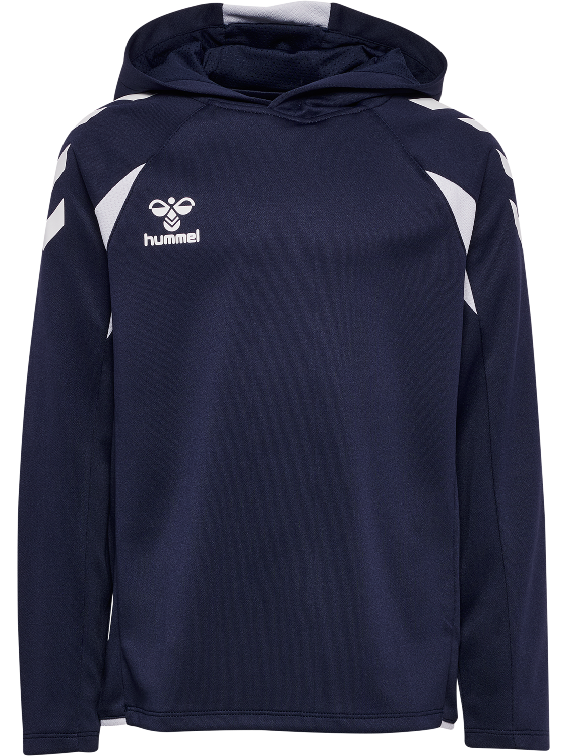 hmlCORE 2.0 HOODIE KIDS, MARINE/WHITE, packshot