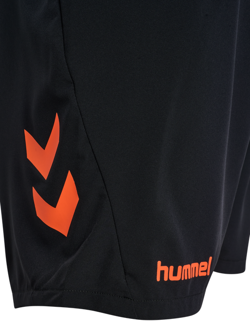 hmlBLAZE PRO TRAINING SHORTS, BLACK/ORANGE hmlBLAZE PRO TRAINING SHORTS, BLACK/ORANGE, packshot
