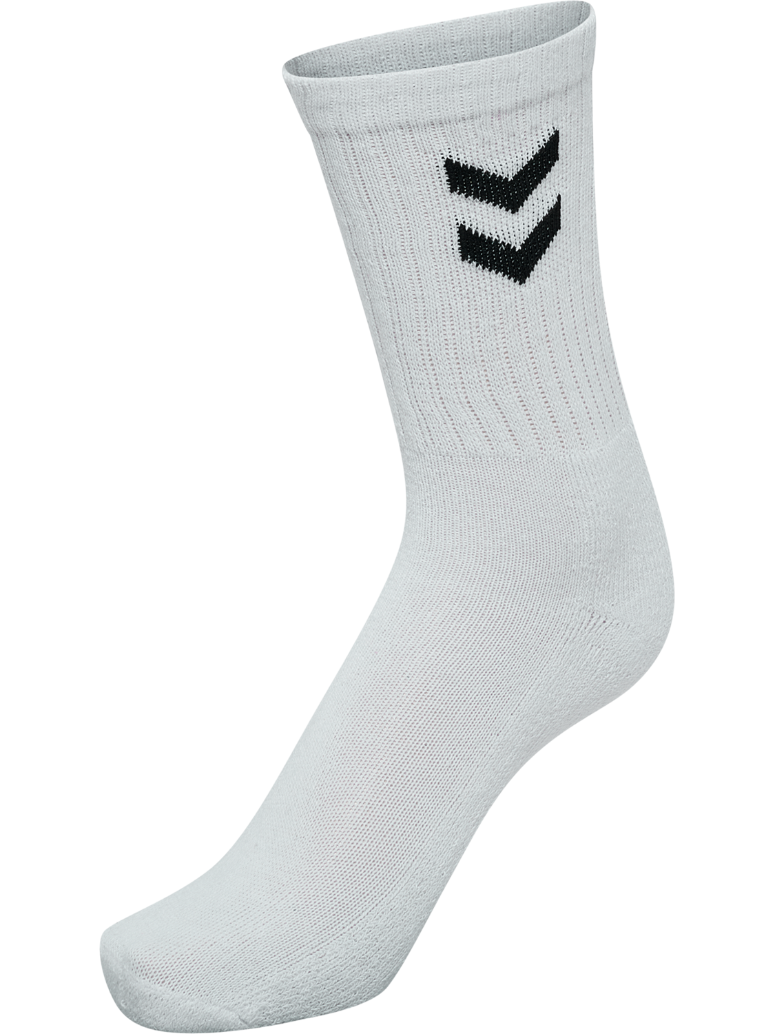 6-PACK BASIC SOCK, WHITE, packshot