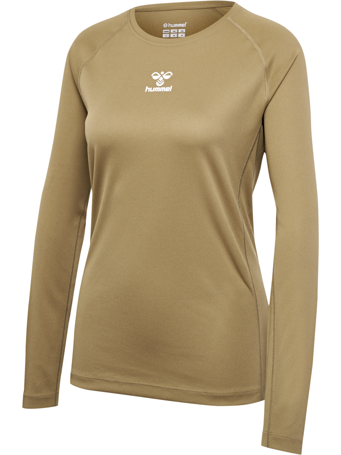 hmlSPRINT MESH T-SHIRT L/S WOMAN, 8079, packshot