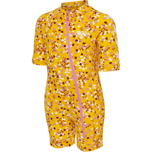 hmlBEACH SWIMSUIT, GOLDEN ROD, packshot
