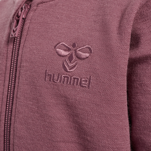 hmlWULBATO ZIP JACKET, ROSE BROWN hmlWULBATO ZIP JACKET, ROSE BROWN, packshot
