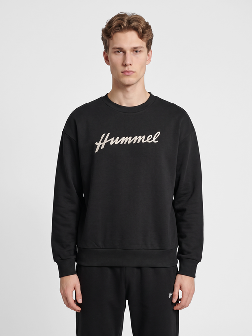 hmlCLUB W SWEATSHIRT, BLACK, model
