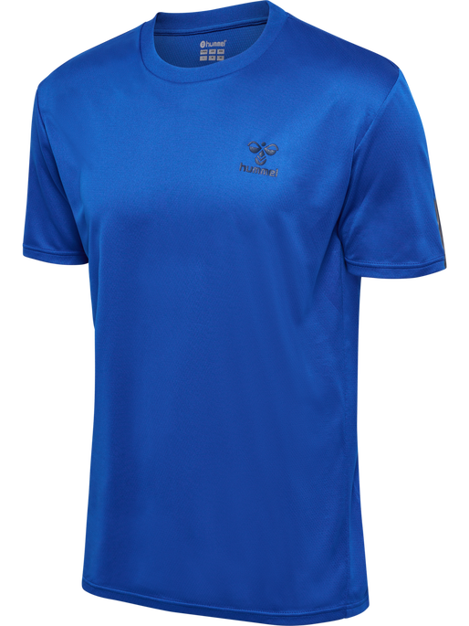 hmlACTIVE PL JERSEY S/S, PRINCESS BLUE, packshot