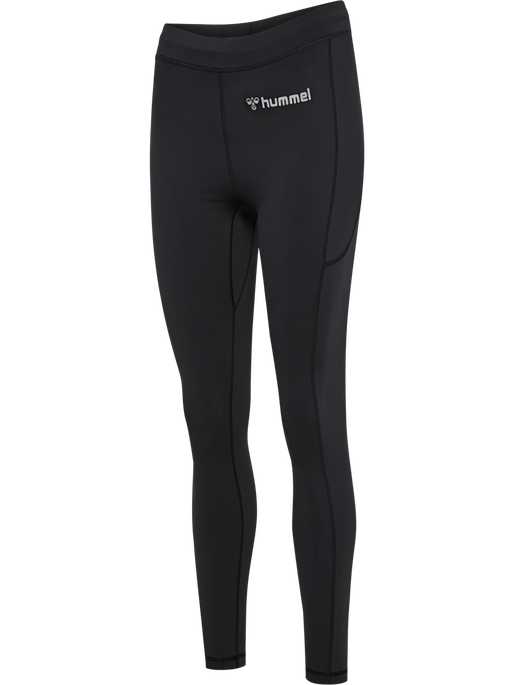hmlRUN TIGHT WOMAN, BLACK hmlRUN TIGHT WOMAN, BLACK, packshot