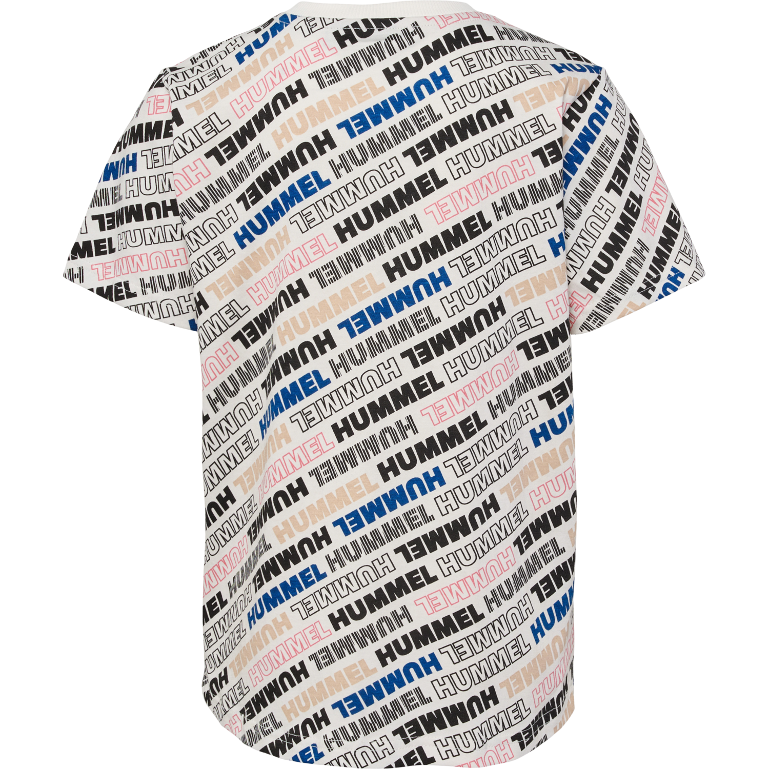 hmlCALEB T-SHIRT S/S, MARSHMALLOW, packshot