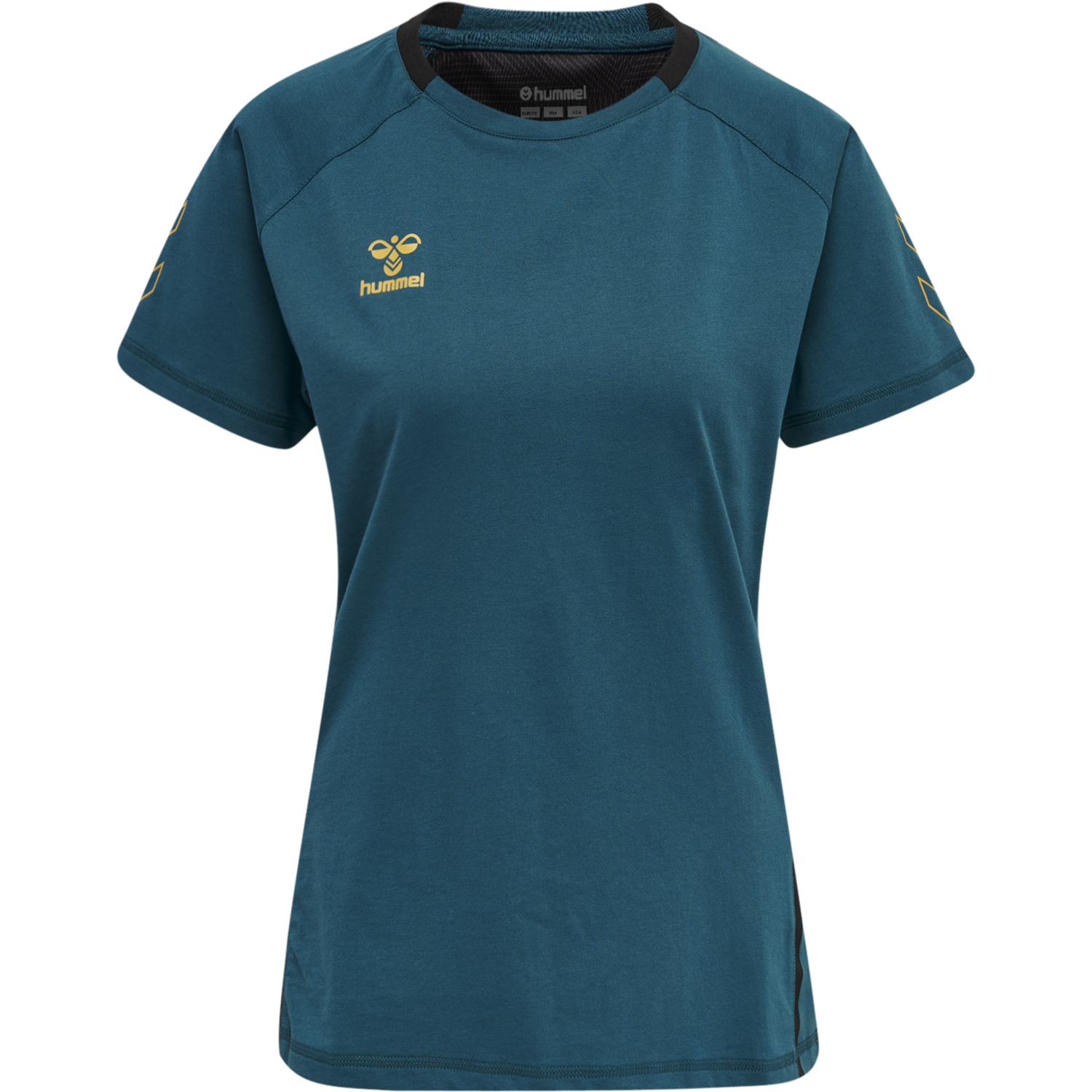 hmlCIMA XK T-SHIRT S/S WOMAN, BLUE CORAL, packshot