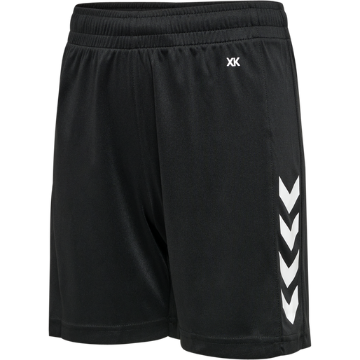 hmlCORE XK POLY SHORTS KIDS, BLACK hmlCORE XK POLY SHORTS KIDS, BLACK, packshot