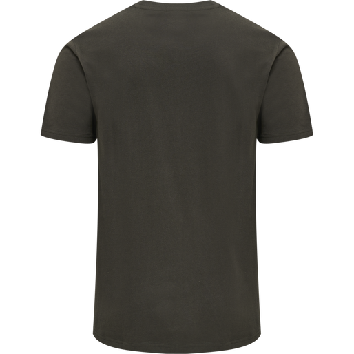 hmlRED BASIC T-SHIRT S/S, RAVEN, packshot